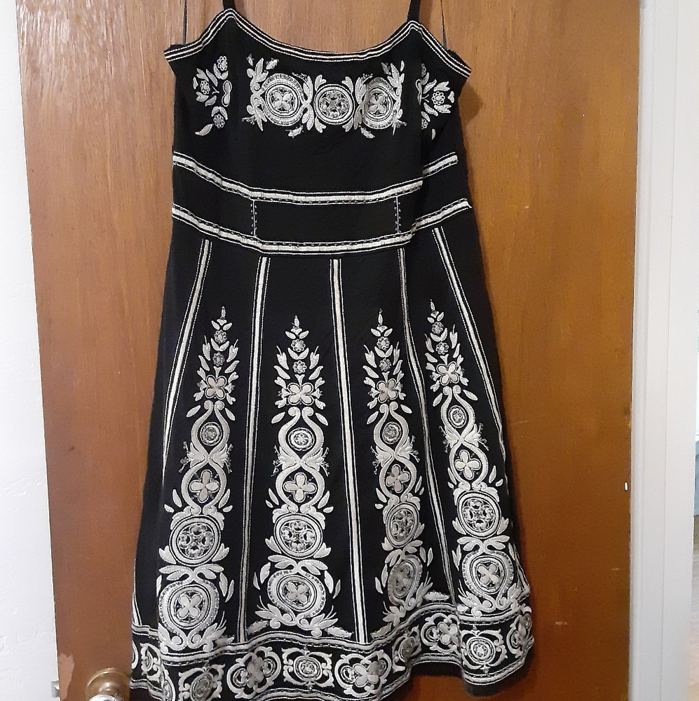 Black embroidery dress by INC.  Super cute!